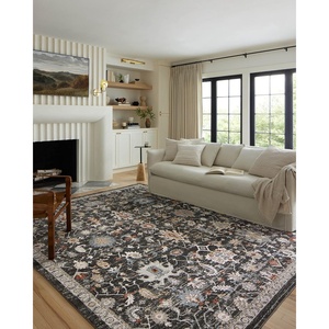 image:imageLoloi Odette Collection ODT02 SilverIvory 710 x 10 Area RugCharcoal  Multi