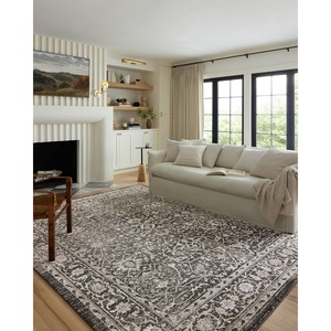 image:imageLoloi Odette Collection ODT02 SilverIvory 710 x 10 Area RugCharcoal  Silver