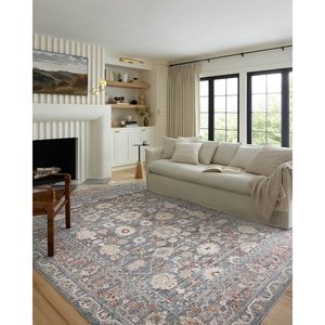 image:imageLoloi Odette Collection ODT02 SilverIvory 710 x 10 Area RugSky  Rust
