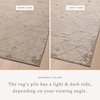 image:imageLoloi Amber Lewis Monty Collection MOT06 PebbleBeige 67 x 93 Area RugBeige  Natural