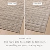 image:imageLoloi Amber Lewis Monty Collection MOT06 PebbleBeige 67 x 93 Area RugPebble  Beige