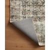 image:imageLoloi Amber Lewis Morgan Collection MOG03 DenimMulti 73 x 93 38 Thick Area Rug feat CloudPile Neutral Room Dcor Vintage Inspired Livingroom Bedroom Dining AreaNavy  Sand