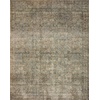 image:imageLoloi Amber Lewis Morgan Collection MOG03 DenimMulti 73 x 93 38 Thick Area Rug feat CloudPile Neutral Room Dcor Vintage Inspired Livingroom Bedroom Dining AreaSea  Sage