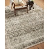 image:imageLoloi Amber Lewis Morgan Collection MOG03 DenimMulti 73 x 93 38 Thick Area Rug feat CloudPile Neutral Room Dcor Vintage Inspired Livingroom Bedroom Dining AreaNavy  Sand