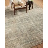 image:imageLoloi Amber Lewis Morgan Collection MOG03 DenimMulti 73 x 93 38 Thick Area Rug feat CloudPile Neutral Room Dcor Vintage Inspired Livingroom Bedroom Dining AreaSea  Sage