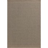 image:imageLoloi Chris Loves Julia Providence Collection PRC07 DoveCharcoal 5 x 77 12 Pile Height IndoorOutdoor Area RugNatural  Graphite