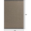 image:imageLoloi Chris Loves Julia Providence Collection PRC07 DoveCharcoal 5 x 77 12 Pile Height IndoorOutdoor Area RugWheat  Charcoal