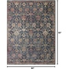 image:imageLoloi Giada Collection GIA05 GoldMulti Traditional Area Rug 710 x 10Dark Bluemulti