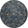 image:imageLoloi Giada Collection GIA05 GoldMulti Traditional Area Rug 710 x 10Dark Bluemulti