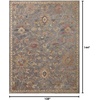 image:imageLoloi Giada Collection GIA05 GoldMulti Traditional Area Rug 710 x 10Silvermulti