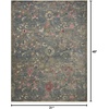 image:imageLoloi Giada Collection GIA05 GoldMulti Traditional Area Rug 710 x 10Tealmulti
