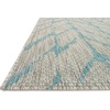 image:imageLoloi Isle Collection IE09 BrownBlack 53 x 77 Area RugMist  Aqua