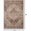 image:imageLoloi Lyra SunsetSilver 40 x 57 Accent RugNatural  Mocha
