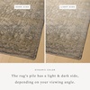 image:imageLoloi Magnolia Home by Joanna Gaines Junie Collection JUE06 LagoonNatural 710 x 102 38 Pile Height Area RugMoss  Natural