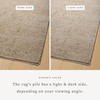 image:imageLoloi Magnolia Home by Joanna Gaines Junie Collection JUE06 LagoonNatural 710 x 102 38 Pile Height Area RugOatmeal  Smoke