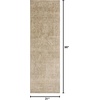 image:imageLoloi Magnolia Home by Joanna Gaines Junie Collection JUE06 LagoonNatural 710 x 102 38 Pile Height Area RugOatmeal  Smoke