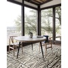 image:imageLoloi Mika Collection MIK07 CharcoalIvory IndoorOutdoor Accent Rug 311 x 511Ivory  Black