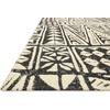 image:imageLoloi Mika MIK11 Ant Ivory IndoorOutdoor Area Rug 53 x 78Ivory  Black