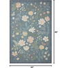 image:imageLoloi Rifle Paper Co Cotswolds Black 23 x 39 Accent RugTeal