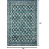image:imageLoloi Rifle Paper Co Courtyard Collection COU03 Sage 50 x 76 Area Rug feat CloudPileEmerald