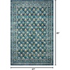 image:imageLoloi Rifle Paper Co Courtyard Collection COU03 Sage 50 x 76 Area Rug feat CloudPileEmerald