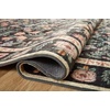 image:imageLoloi Rifle Paper Co Eden Collection EDE01 Mughal Rose Blush 50 x 76 Area Rug feat CloudPileMughal Garden Black