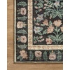 image:imageLoloi Rifle Paper Co Eden Collection EDE01 Mughal Rose Blush 50 x 76 Area Rug feat CloudPileMughal Garden Black