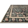 image:imageLoloi Rifle Paper Co Eden Collection EDE01 Mughal Rose Blush 50 x 76 Area Rug feat CloudPileMughal Garden Black