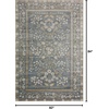 image:imageLoloi Rifle Paper Co Fiore Ivory 710 x 10 Area RugSlate  Sage