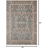 image:imageLoloi Rifle Paper Co Holland Rust 23 x 39 Accent RugNavy