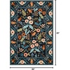 image:imageLoloi Rifle Paper Co Les Fleurs BlushMulti 23 x 39 Accent RugBlack
