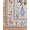 image:imageLoloi Rifle Paper Co Menagerie Black 76 x 96 Area RugIvory