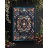 image:imageLoloi Rifle Paper Co Palais Black 76 x 96 Area RugBlack  Multi