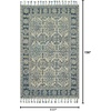 image:imageLoloi Zharah Blue  Multi 79 x 99 Area RugMist  Blue