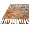 image:imageLoloi Zharah Blue  Multi 79 x 99 Area RugRust  Blue