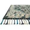 image:imageLoloi Zharah Blue  Multi 79 x 99 Area RugTeal  Grey