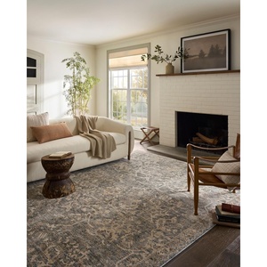 image:imageLoloi Magnolia Home by Joanna Gaines Junie Collection JUE06 LagoonNatural 710 x 102 38 Pile Height Area RugBlue  Natural