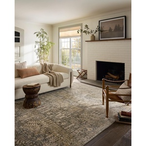 image:imageLoloi Magnolia Home by Joanna Gaines Junie Collection JUE06 LagoonNatural 710 x 102 38 Pile Height Area RugMoss  Natural