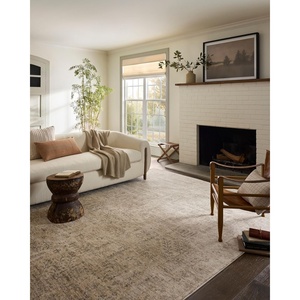 image:imageLoloi Magnolia Home by Joanna Gaines Junie Collection JUE06 LagoonNatural 710 x 102 38 Pile Height Area RugOatmeal  Smoke