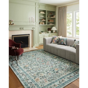 image:imageLoloi Rifle Paper Co Courtyard Collection COU03 Sage 50 x 76 Area Rug feat CloudPileSage