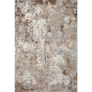 image:imageLoloi Theory Collection THY08 CharcoalGrey Transitional Accent Rug 27 x 4Dove  Bark