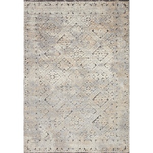 image:imageLoloi Theory Collection THY08 CharcoalGrey Transitional Accent Rug 27 x 4Graylight Yellow