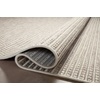 image:imageLoloi Amber Lewis Malibu Collection MAB01 IvoryDove 23 x 77 Runner RugBeige  Dove