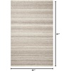 image:imageLoloi Amber Lewis Malibu Collection MAB01 IvoryDove 23 x 77 Runner RugIvory  Multi