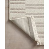 image:imageLoloi Amber Lewis Malibu Collection MAB01 IvoryDove 23 x 77 Runner RugTan  Ivory