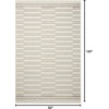 image:imageLoloi Amber Lewis Malibu Collection MAB01 IvoryDove 23 x 77 Runner RugTan  Ivory