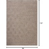 image:imageLoloi Amber Lewis Topanga Collection TOP06 NaturalMist 53 x 76 IndoorOutdoor Area RugNatural  Mist