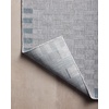 image:imageLoloi Amber Lewis Topanga Collection TOP06 NaturalMist 53 x 76 IndoorOutdoor Area RugSilver  Blue