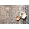 image:imageLoloi Chris Loves Julia Jules Collection JUL07 NaturalOcean 76 x 96 13 Pile Height Area RugDenim  Spice