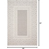 image:imageLoloi Cole Collection COL05 GreyIvory IndoorOutdoor Accent Rug 21 x 34